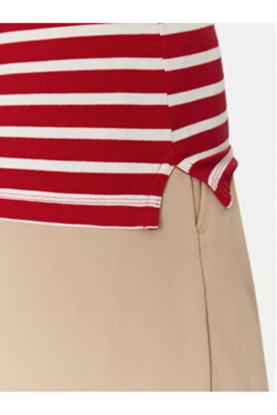 Tommy Hilfiger Polo pentru femei WW0WW43225 roșu