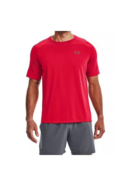 Under Armour Men's Tech 2.0 Red Short Sleeve Tee - Size S
