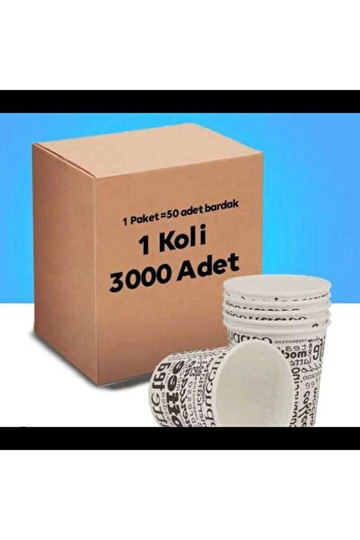 TANCUP karton bardak 3000 adet 7 Oz