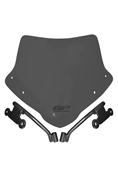 GP KOMPOZİT Honda CB500 Hornet 2025 Uyumlu Ön Cam Füme 28 cm