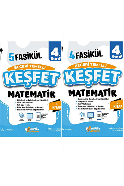 meraklı zihinler 4.SINIF BECERİ TEMELLİ MATEMATİK (1-2 KİTAP) 9 FASİKÜL KEŞFE...