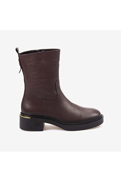 Rouge Hakiki Deri Kadın Günlük Bot 51427