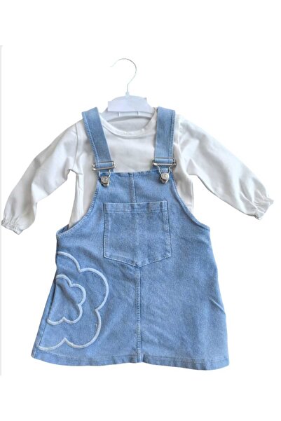 Baby Buu Laura baby Yanı Çiçekli Kız Bebek/Çocuk Jile Elbise