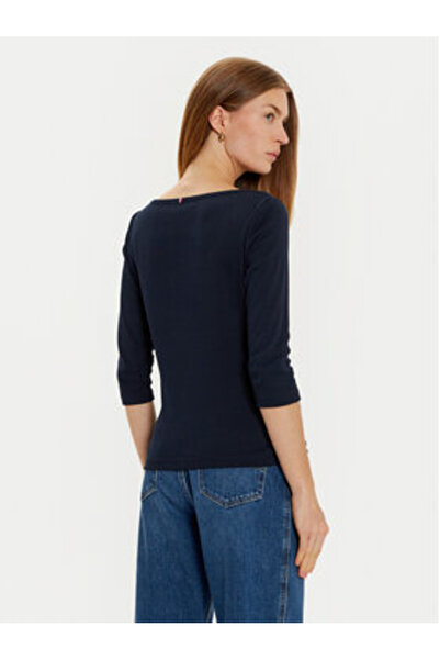 Tommy Hilfiger Γυναικεία Μπλούζα WW0WW40589 Μπλε