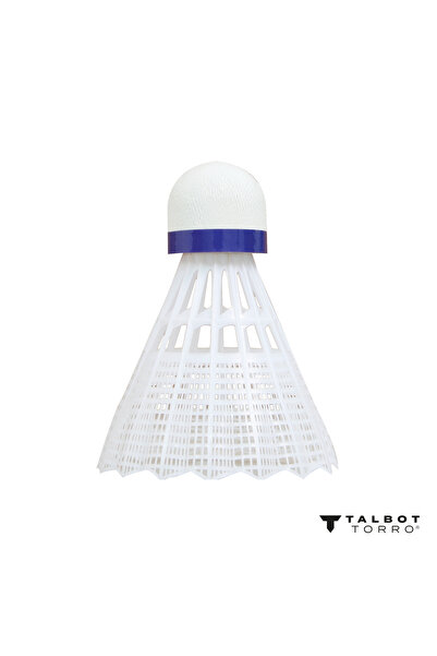 Other TALBOT TORRO Tech 350 Medium Badminton Shuttlecocks 6 pcs - White