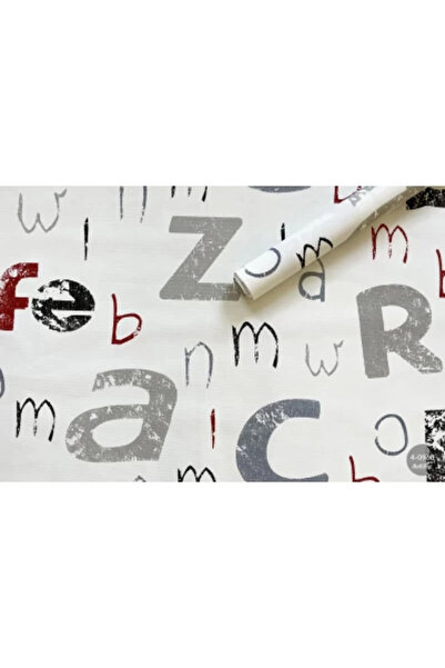 vinil Tapet pentru camera copiilor, stil modern, vinil gri, model Entourage