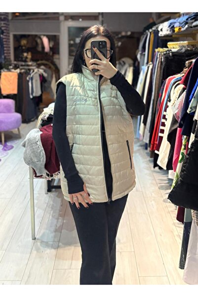 TRENDBUTİK Kapüşonlu Şişme Yelek