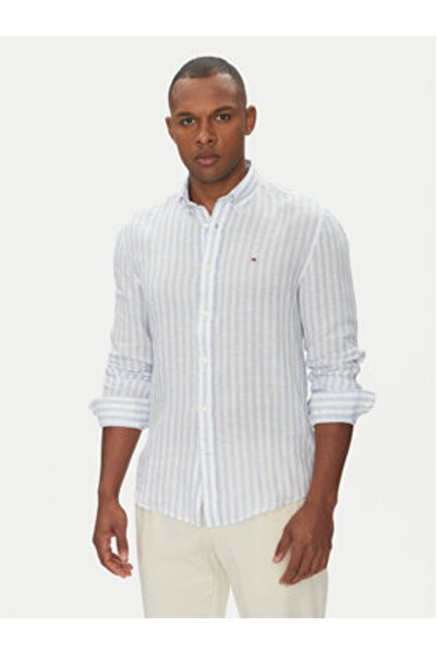 Tommy Hilfiger Cămașă bărbătească MW0MW38581 Multicoloră