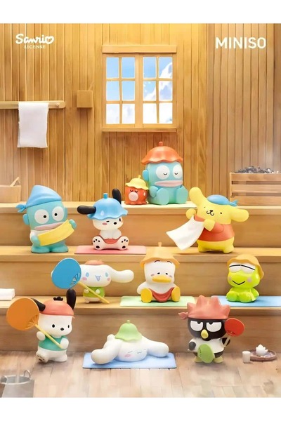 Miniso Sanrio Lisanslı Sauna Serisi Blind Box