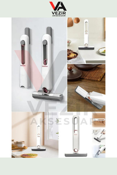 BUFFER®PX Köşe Bucak Temizlik Artık Çok Kolay! Ergonomik Mini Cam & Fayans Te...