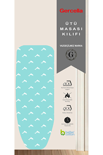 GERCELLA COMFORT YUNUS SU YEŞİLİ ÜTÜ MASASI KILIFI BEZİ ÖRTÜSÜ IRONING BOARD ...