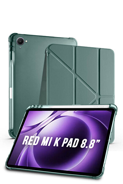 Nezih Case Redmi Pad Mini 8.8 İnç Uyumlu Tri Folding Kalem Bölmeli Uyku Modlu...