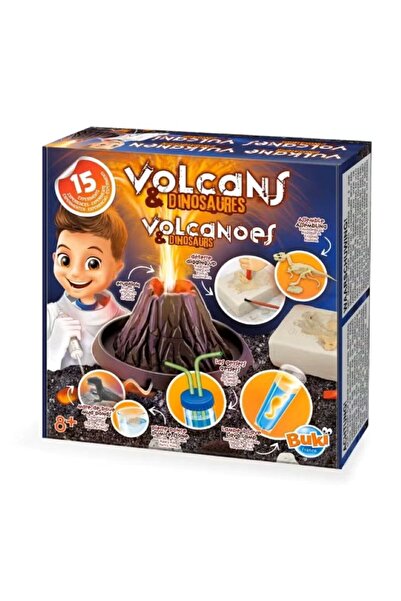 Buki البراكين والديناصورات