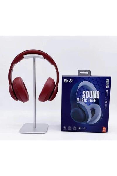 RTG SN81 Kablosuz Kulak Üstü Bluetooth Kulaklık 5.0 Super Bass