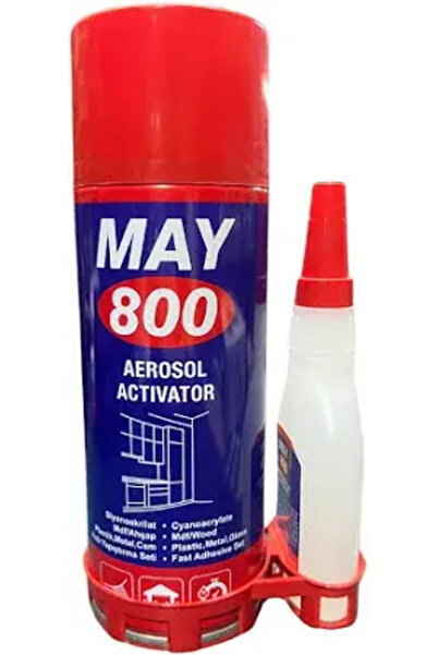 Genel Markalar MDF Hızlı Yapıştırıcı Memoloc May800- 200 ml Sprey + 100 gr Jel