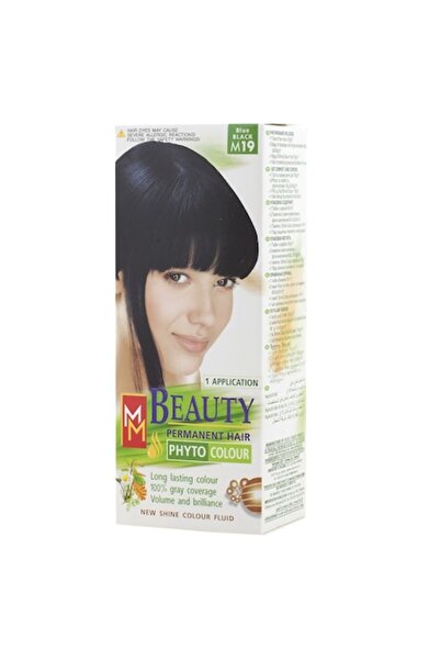 Elea Vopsea de păr MM Beauty, Negru Albastru, 110 ml