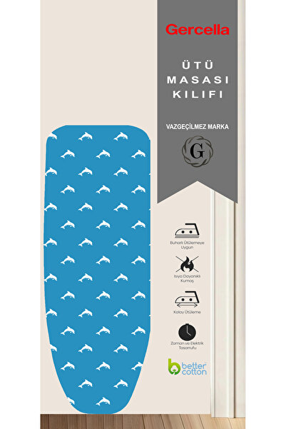 GERCELLA COMFORT YUNUS MAVİ ÜTÜ MASASI KILIFI BEZİ ÖRTÜSÜ IRONING BOAR COVERD...