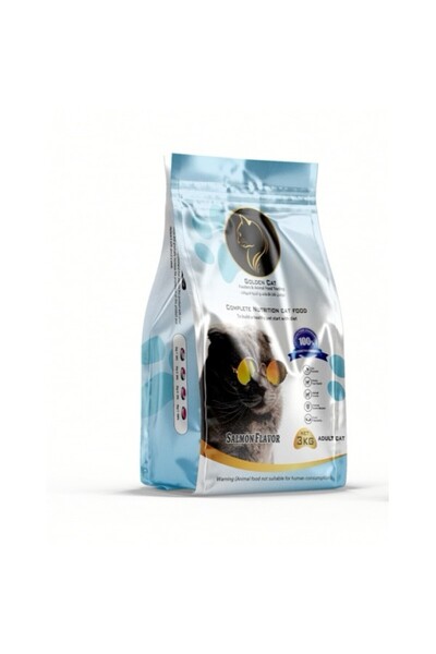 Golden cat Salmon Adult Dry Food (3kg) For Cat