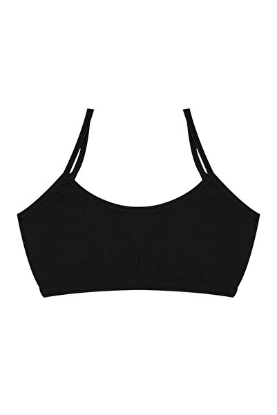 Öts 3-пакет бюстиета за момичета, без презрамки, с шнурове (96% памук - 4% еластан)