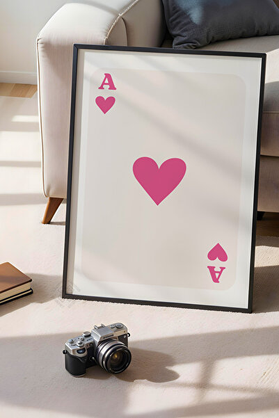 Basquiart Poster cu ramă neagră din seria Lucky You, decor de perete nr:53