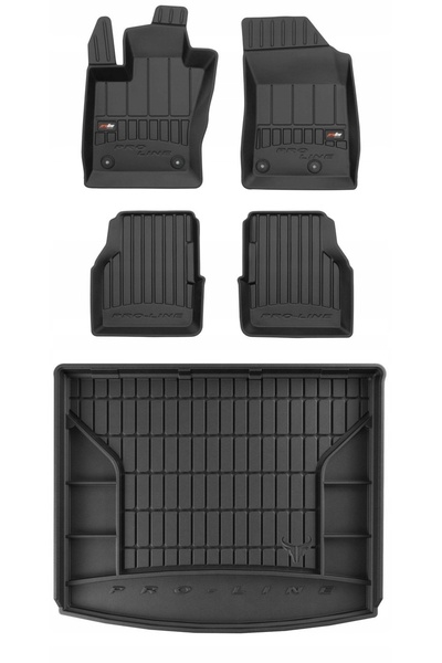 Other SET covorașe 3D din cauciuc Jeep Compass 2 din 2017-