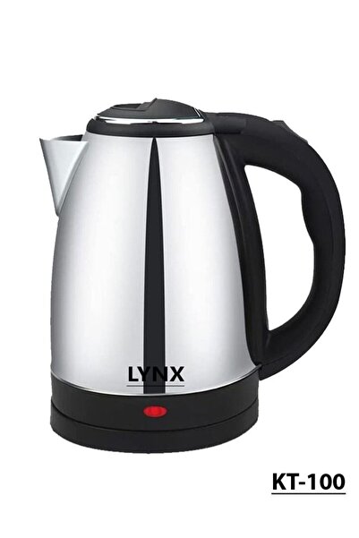 LYNX غلاية كهربائية من الفولاذ المقاوم للصدأ سعة 1.8 لتر، 1500 واط، غليان سري...