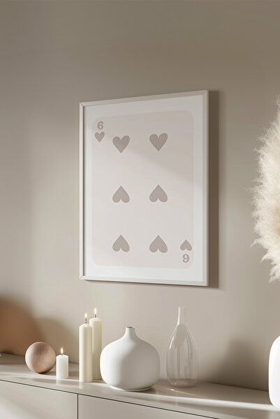 Basquiart Poster cu ramă albă din seria Lucky You, decor de perete nr:20