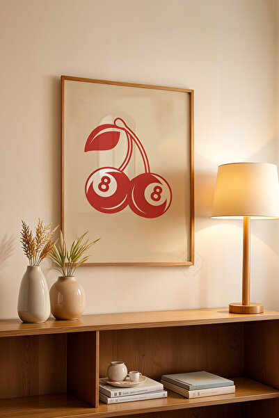 Basquiart Σειρά Lucky You, Ξύλινη Αφίσα με Πλαίσιο, Διακοσμητικό Τοίχου Αρ.:69