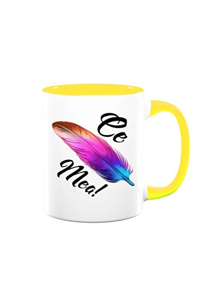 OEM Cană personalizată cu mesaj amuzant: „Ce pana mea”, Betaprint, albă cu in...