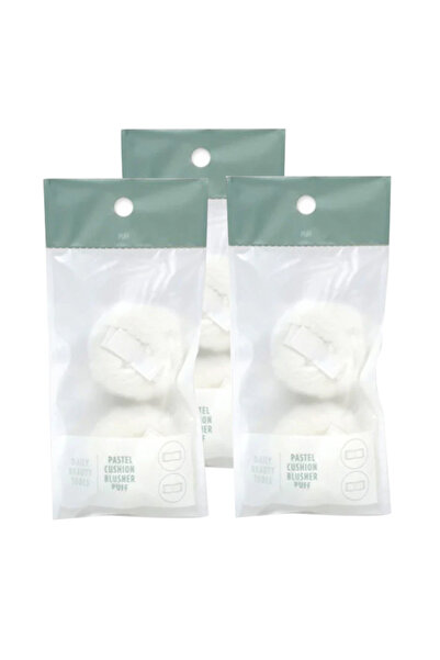 The Face Shop The Face Shop Round Powder Puffs 2 pcs 3 pcs