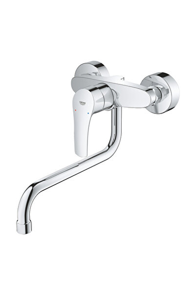 Other Baterie de chiuvetă Eurosmart Chrome, cu montare pe perete, pivotantă l...