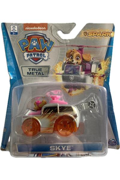 Spinmaster Paw Patrol Spark Skye Metal Model with