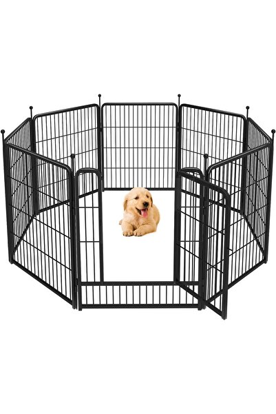 Martin Velo Sport Tarc pentru caini, 8 elemente, 60 x 60 cm, metal, Negru, small 24