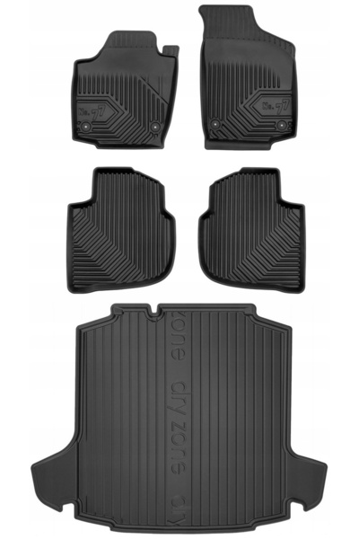 Other SET 77 Covorașe și preșuri Skoda Rapid Sedan 2012-2019