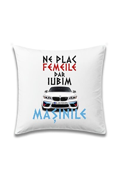 OEM Pernă personalizată pentru pasionați cu mesajul: „Ne plac femeile, dar iu...