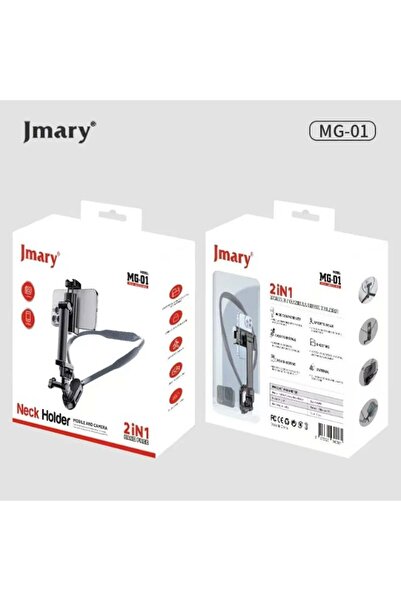 Jmary حامل رقبة MG-01 للهواتف المحمولة وكاميرات الحركة