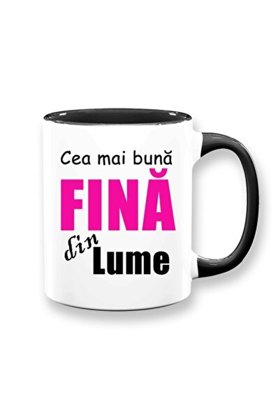 OEM Cană personalizată pentru fină cu mesajul: „Cea mai bună fină din lume”, ...