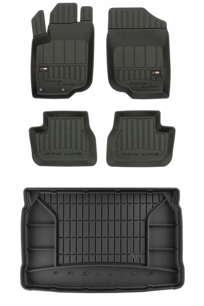 Other SET covorașe cauciuc 3D Peugeot 207 HB 2006-2012