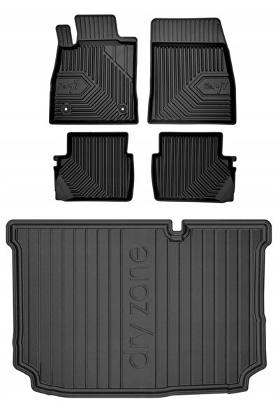 Other SET 77 Covorașe și preșuri Ford Fiesta Mk8 Active Hatchback 2017-2023 g