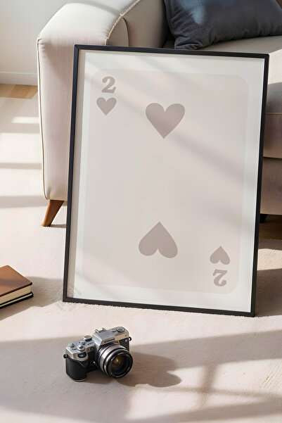 Basquiart Poster cu ramă neagră din seria Lucky You, decor de perete nr:16