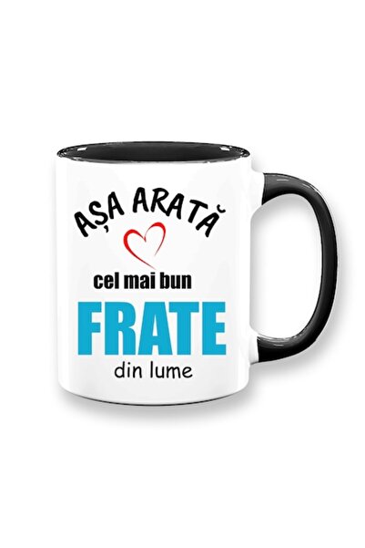 OEM Cană personalizată pentru frate cu mesajul: „Așa arată cel mai bun frate ...
