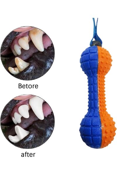 Duffa Köpek Çiğneme Oyuncağı Köpek Dişlik Oyuncak Köpek Diş Kaşıyıcı Oyuncak Parçalanmaz Dayanıklı