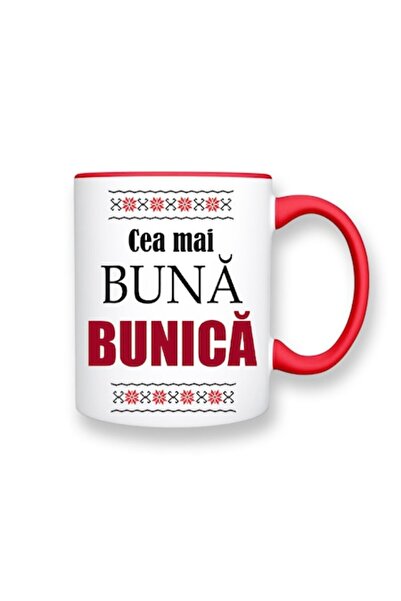 OEM Cană personalizată pentru bunică cu mesajul: „Cea mai bună bunică”, motiv...