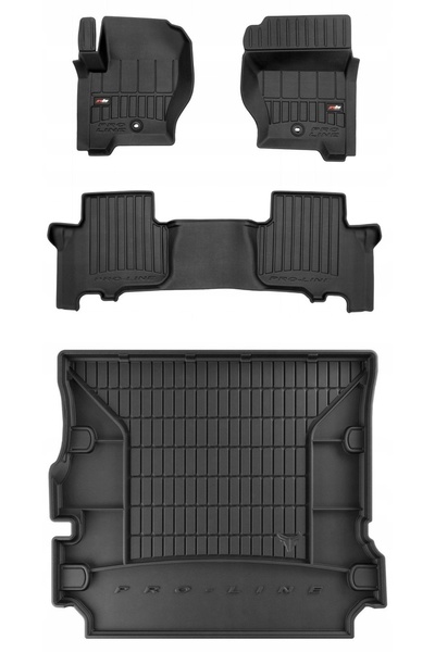Other SET covorașe 3D din cauciuc Land Rover Discovery 3 2004-2009 cu