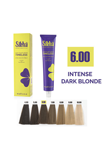 SIKHA Vopsea de păr profesională permanentă Timeless Blond închis intens 6.00...