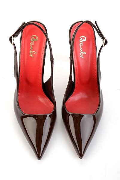 Bambi Kahve Kadın Klasik Topuklu Ayakkabı K01231437808