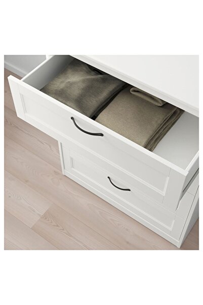 hobiurun 4 çekmeceli şifonyer, beyaz, 82x104 cm