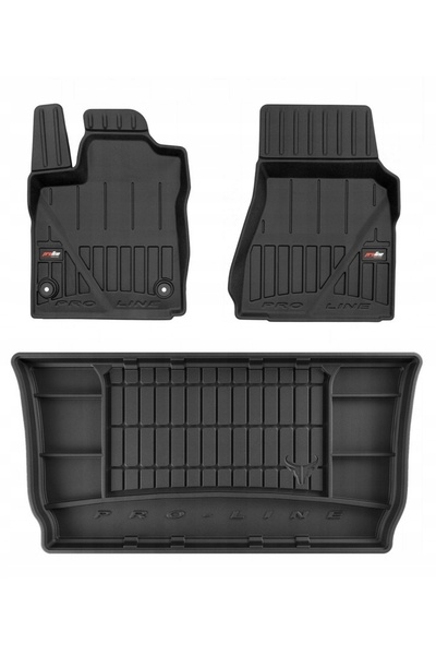 Other SET covorașe 3D din cauciuc SMART Fortwo 3 HB 2014-2020
