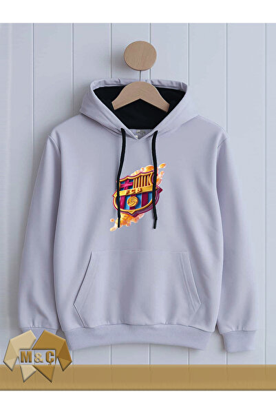 MÇ FAMİLY STORe Men's Hooded Long Sleeve Sweatshirt Seasonal 2-Strand Special Design Pocketed Oversized Hoodie