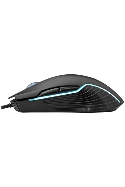 white shark Mouse Gaming cu fir AZARAH, 6.400 DPI, 1.000Hz, 66IPS, 22.5G, Chipset SUNPLUS 6651, Swit